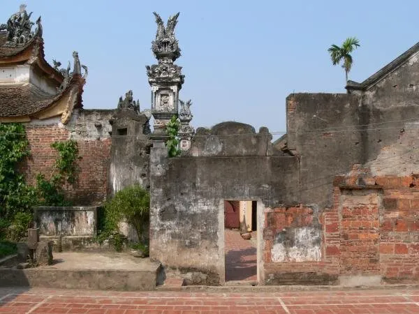 Hiện trạng di tích Đền Tráng Việt