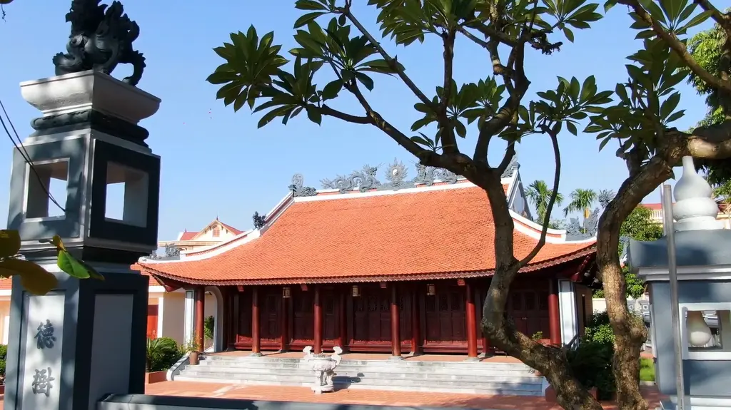 Không gian cảnh quan di tích Đình Vu Chu