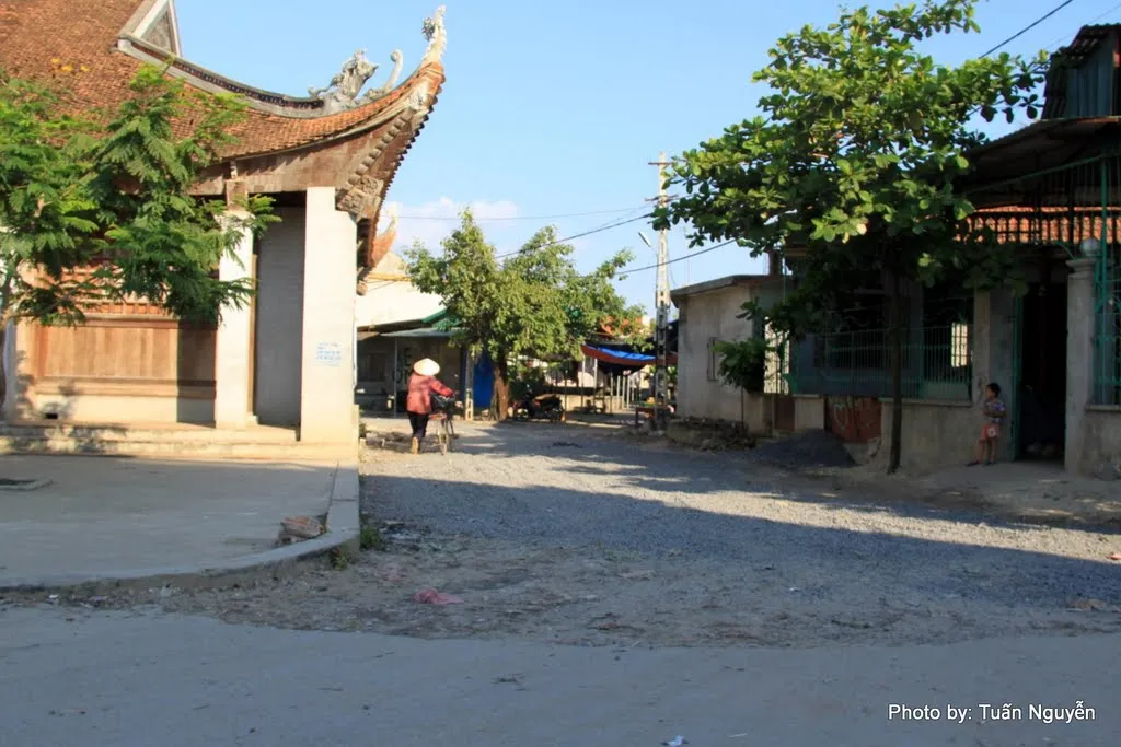 Quang cảnh xung quanh Đình Lưu Khê