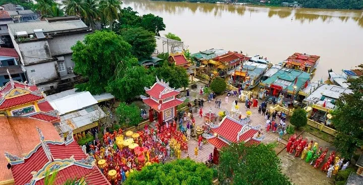 Toàn cảnh Lễ hội Điện Huệ Nam (Điện Hòn Chén)