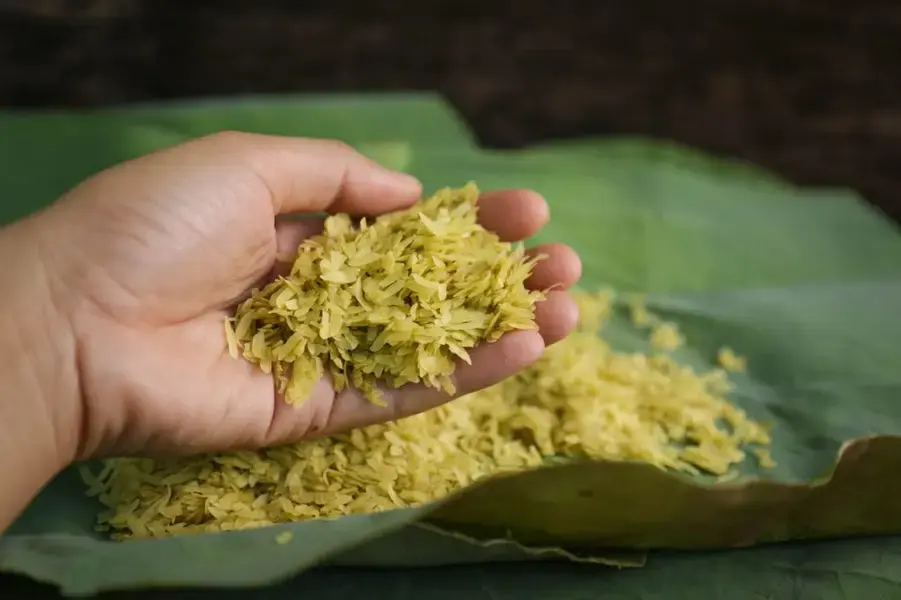 Hạt cốm làng Vòng tơi