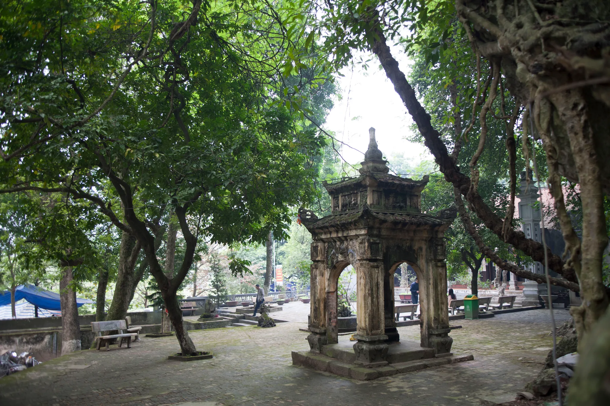 Không gian cảnh quan di tích Chùa Trầm