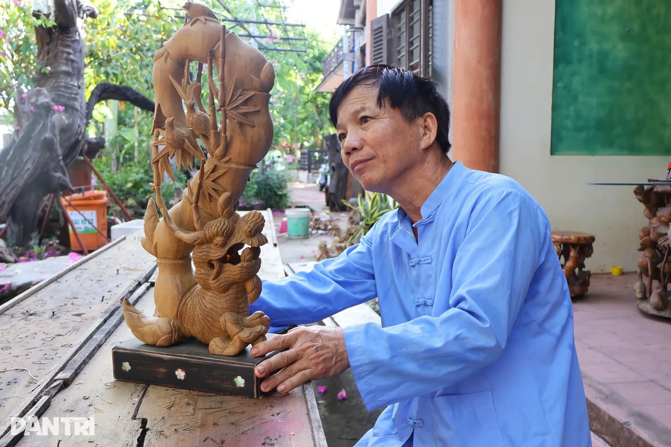 Nghệ nhân Huỳnh Sướng, người dẫn dắt bao thế hệ của làng nghề mộc Kim Bồng