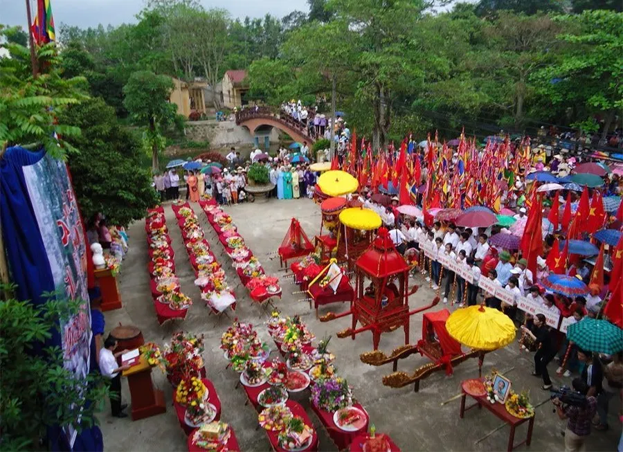 Lễ vật cúng Lễ hội Đền Suối Mỡ