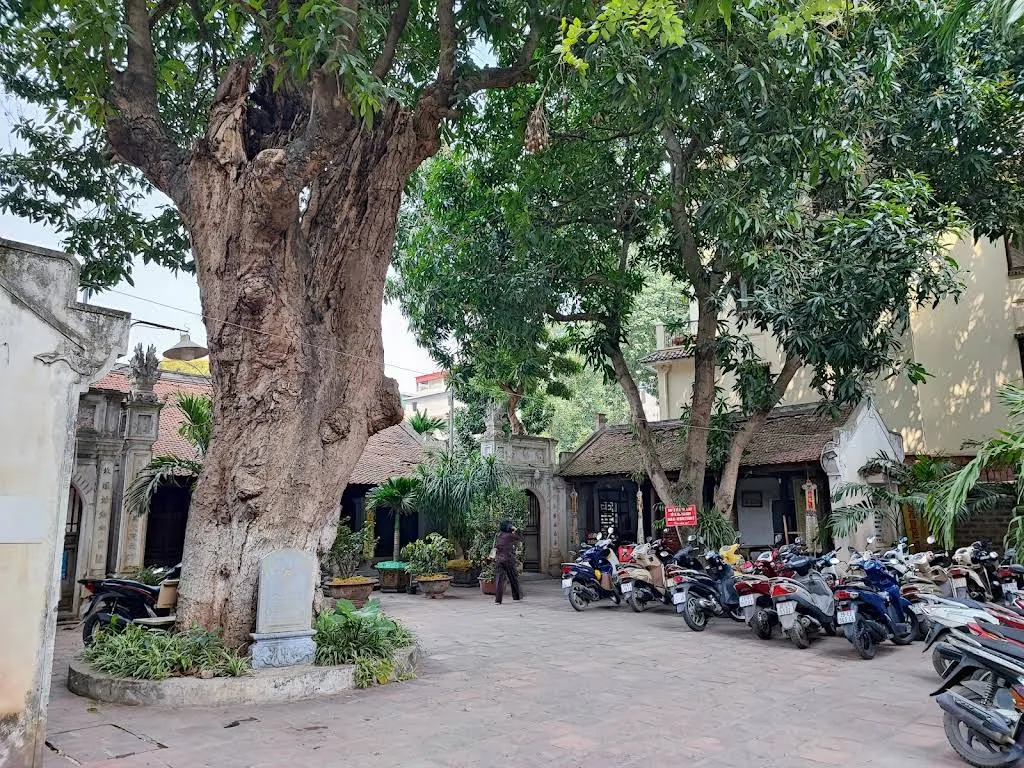 Không gian cảnh quan Chùa Đản Cơ (chùa Nền)