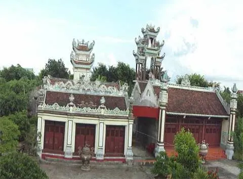 Cảnh quan Từ Đường Nguyễn Kim Nho
