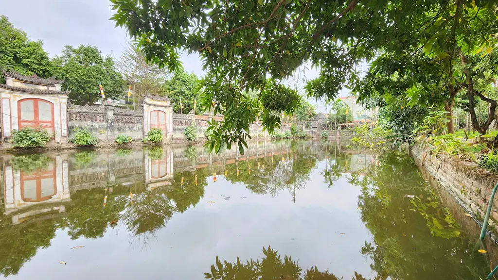 Không gian cảnh quan Chùa Giang Xá
