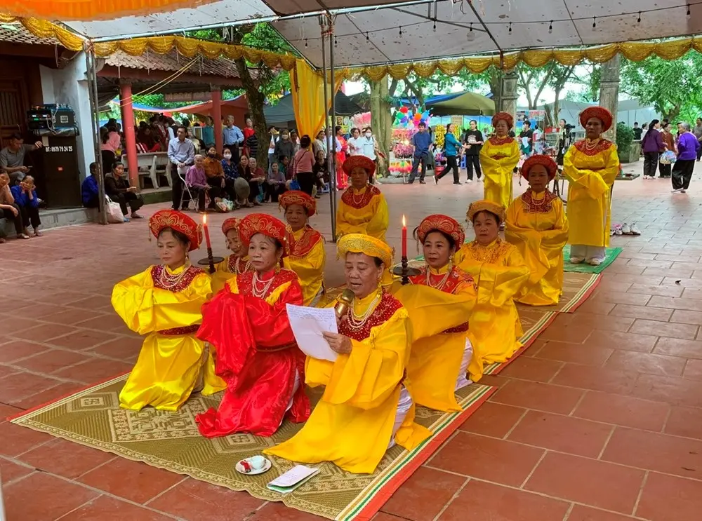 Nghi thức tế lễ Lễ hội Đền Lục Giáp