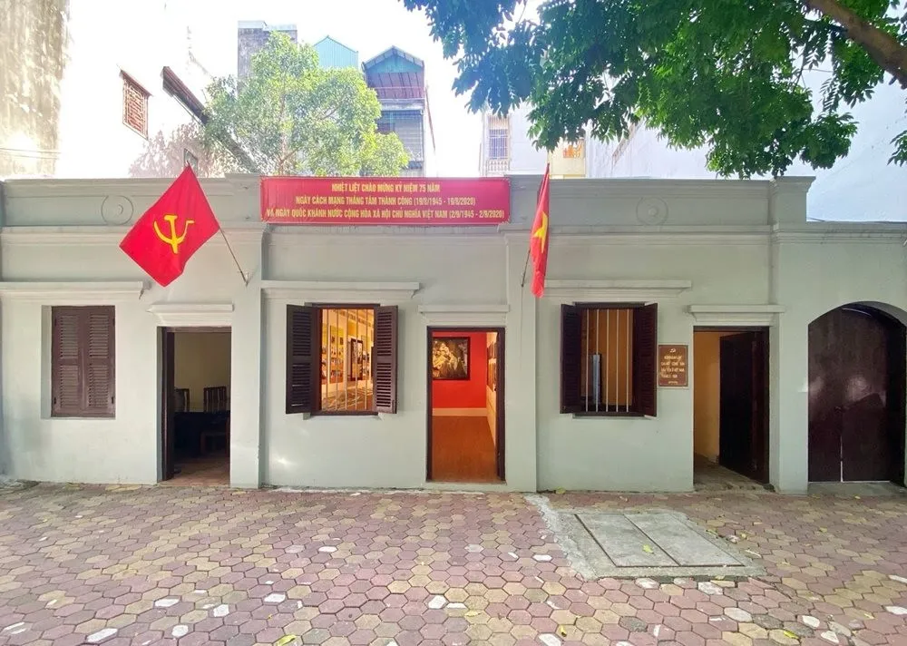 Không gian cảnh quan di tích Ngôi nhà số 5D Hàm Long