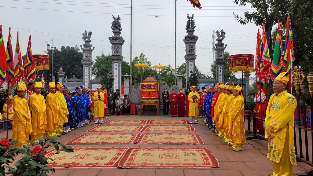 Quang cảnh Hội đình Văn Thượng