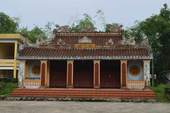 Không gian cảnh quan Đình làng Cẩm Toại