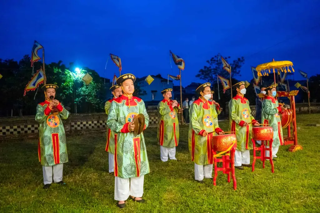 Đội nghi lễ tại Lễ tế Xã Tắc