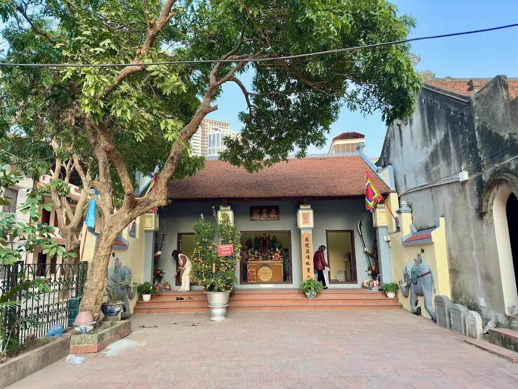 Không gian cảnh quan di tích Chùa Mỗ Lao (Trường Linh tự)