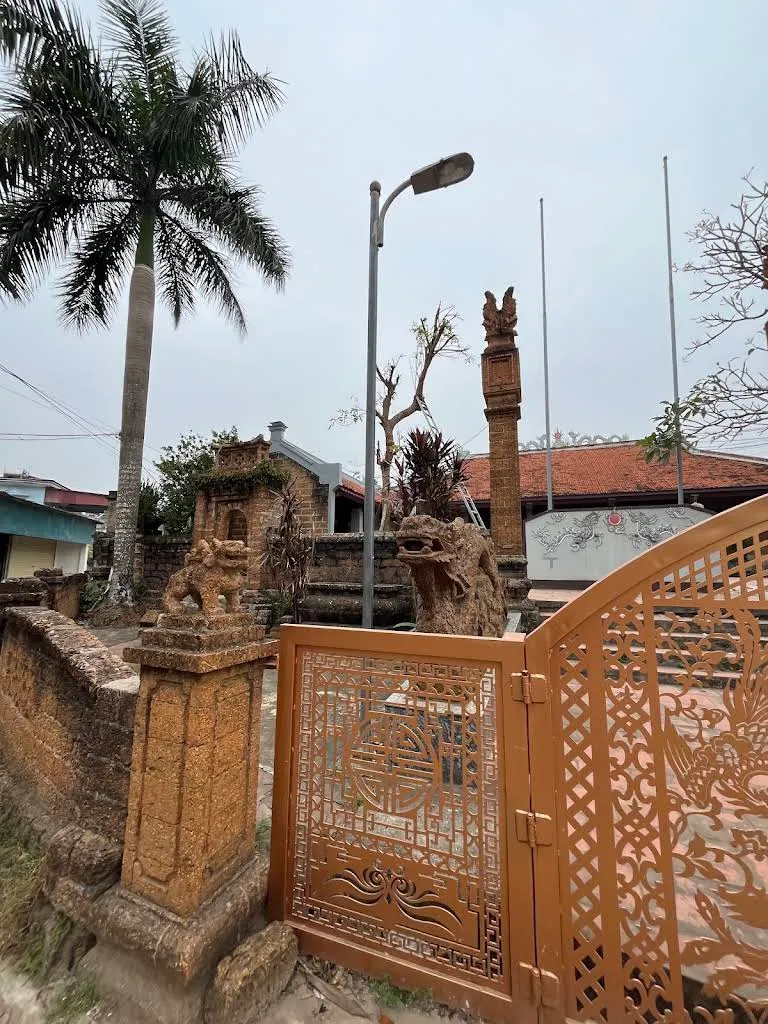 Không gian cảnh quan di tích Đình Yên Mỹ