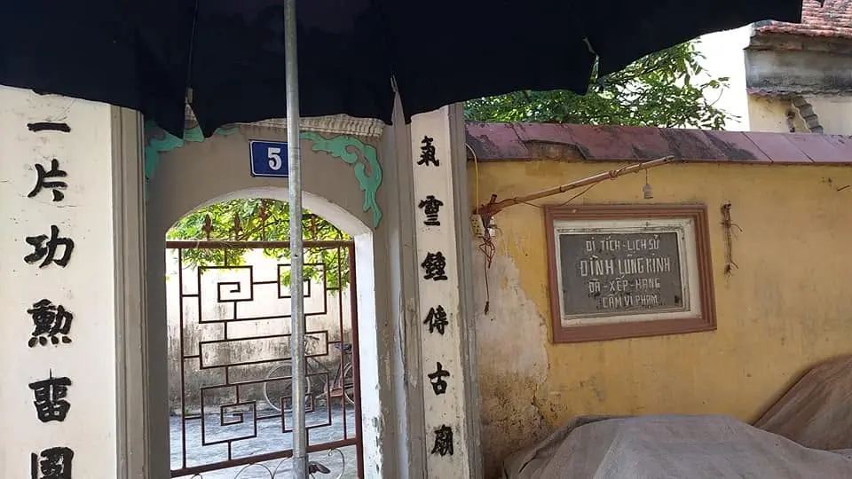 Không gian di tích Đình Lũng Kinh