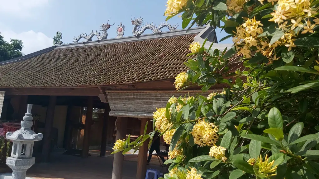 Cảnh quan di tích Đền Mỹ Tự