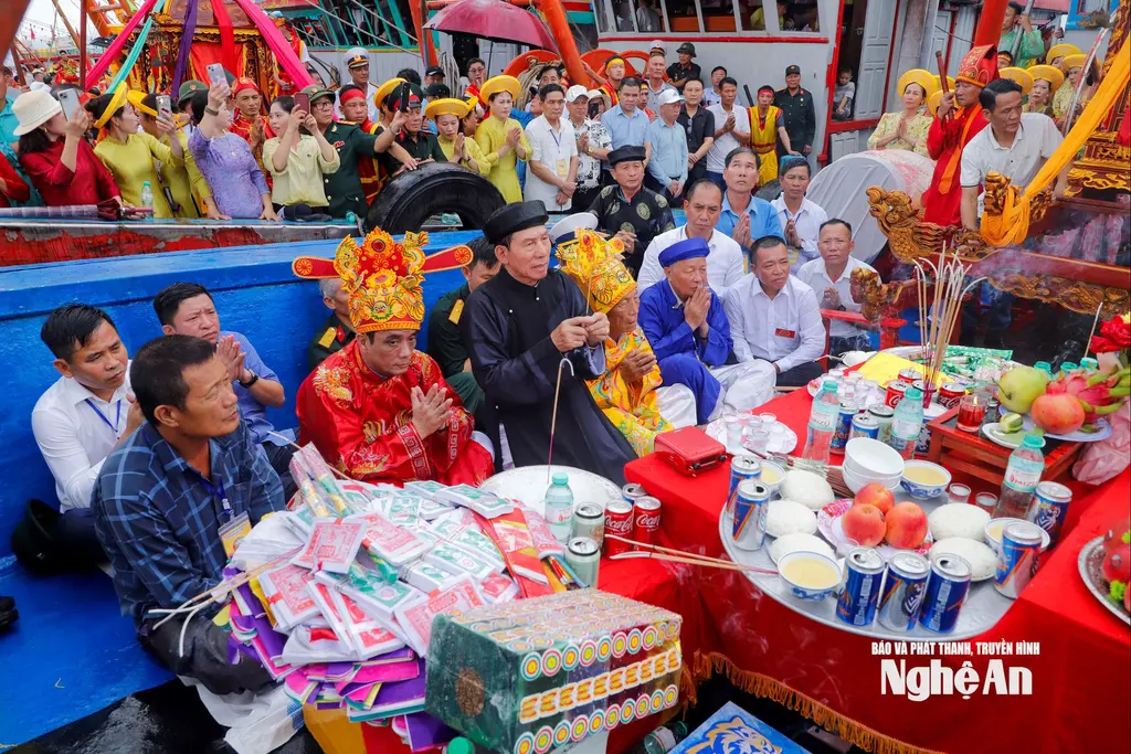 Lễ tế tại Lễ Kỳ phúc Lục ngoạt