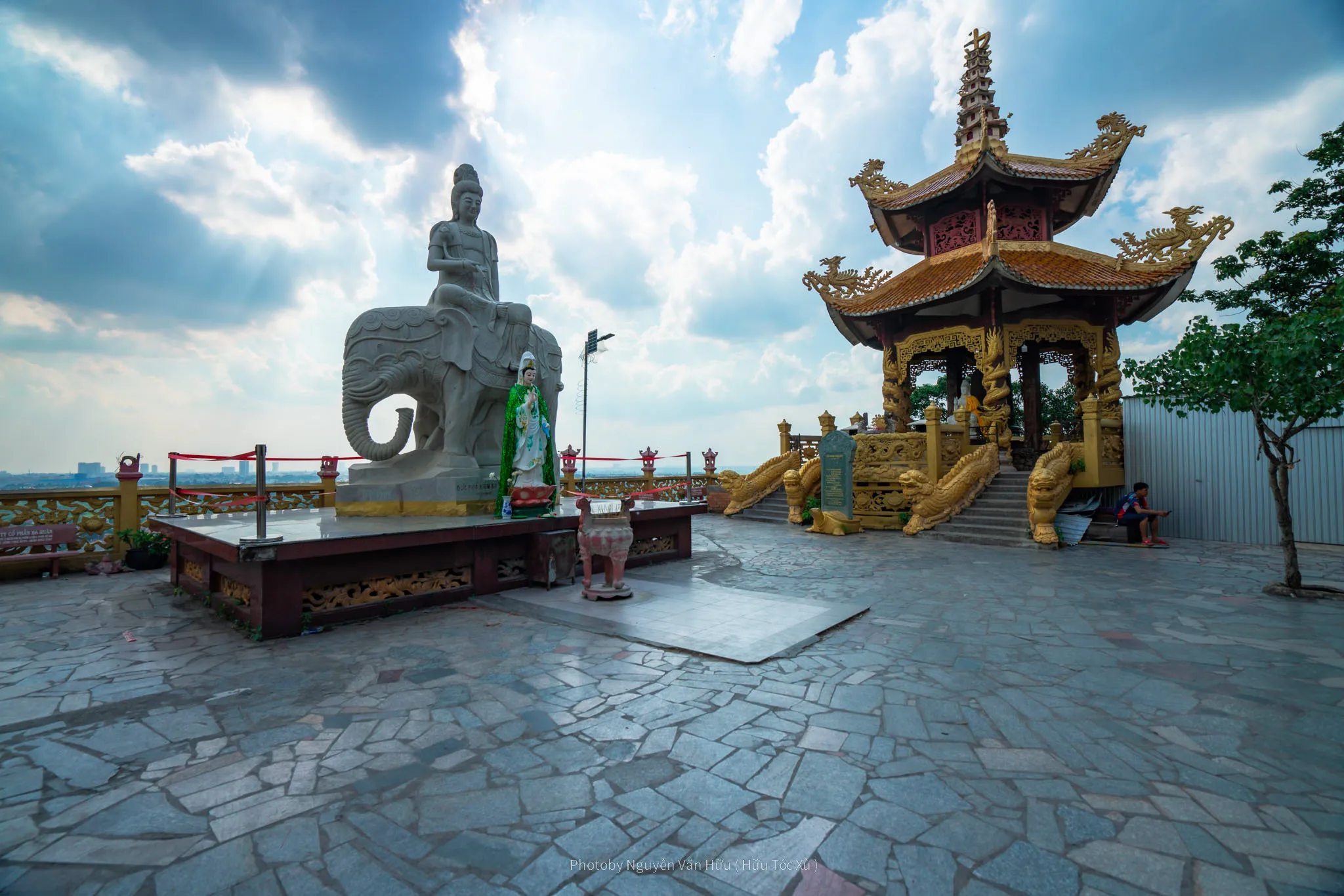 Không gian cảnh quan Chùa Châu Thới