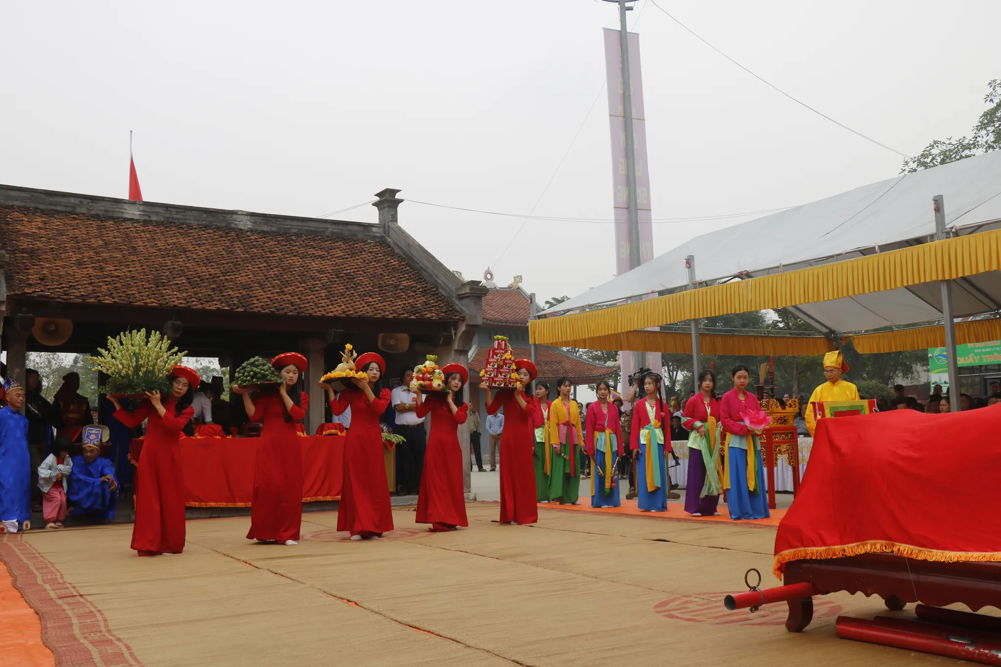 Nghi thức dâng lễ vật và Tế lễ tại Lễ giỗ Đức Thánh Mẫu Đinh Thị Đen