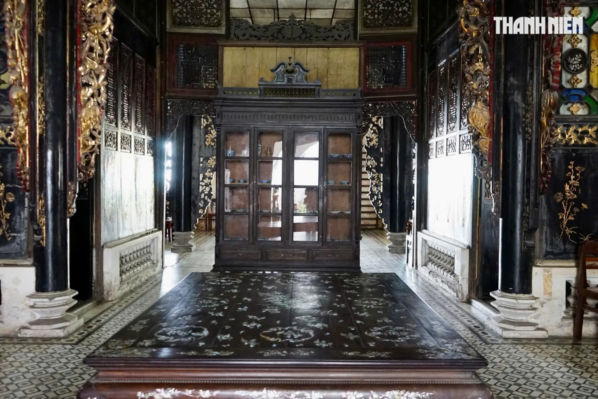 Không gian bên trong Nhà cổ Huỳnh Thủy Lê