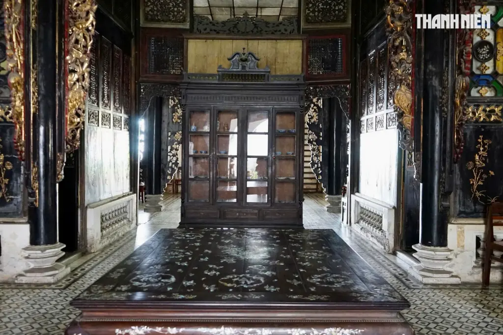 Không gian bên trong Nhà cổ Huỳnh Thủy Lê