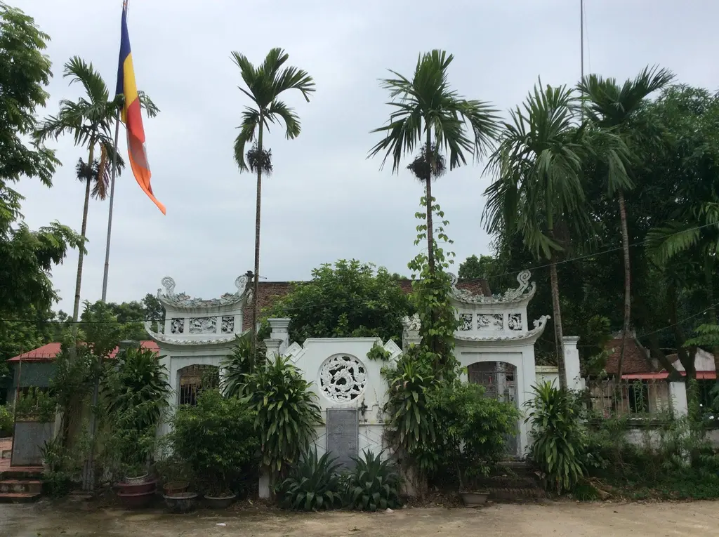 Cảnh quan di tích Chùa Yên Nhân