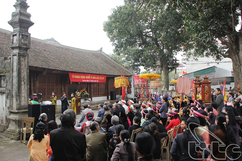 Lễ khánh thành trùng tu tôn tạo di tích Đình Thọ Am