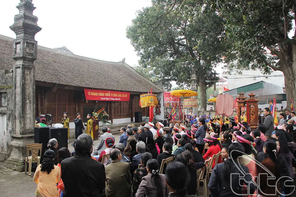 Lễ khánh thành trùng tu tôn tạo di tích Đình Thọ Am