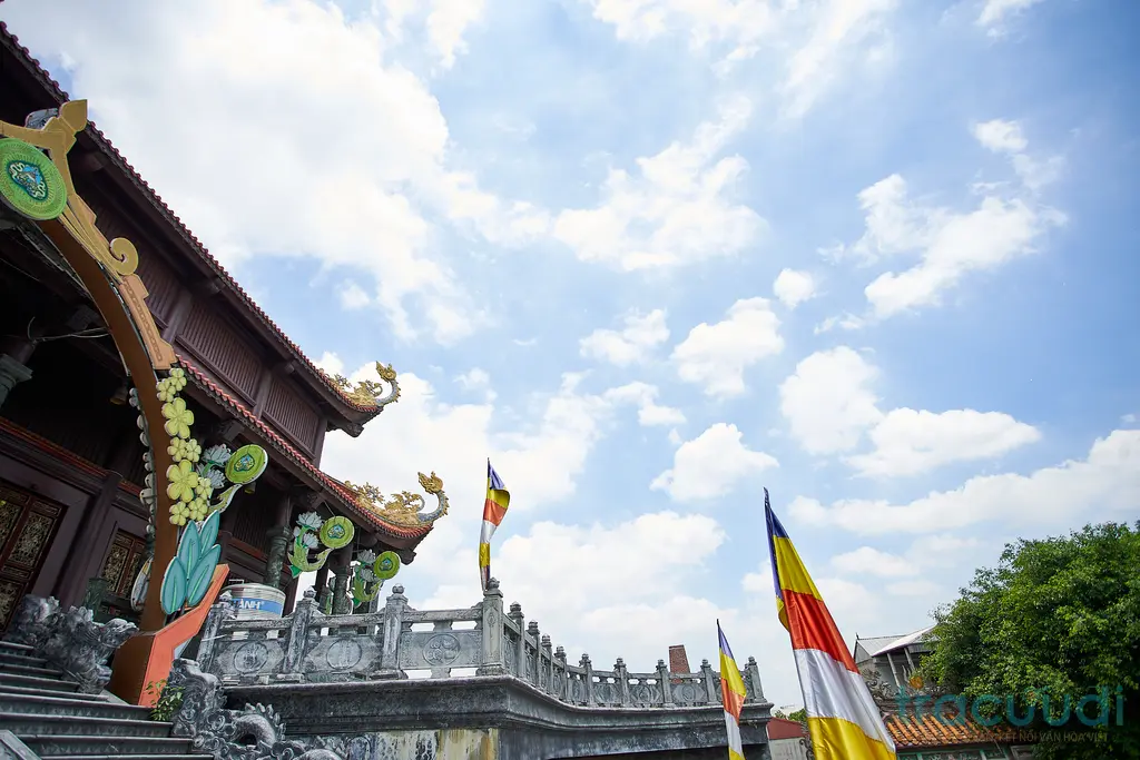 Không gian cảnh quan di tích Chùa Thánh Quang
