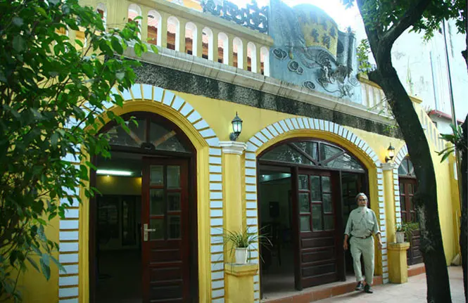 Không gian cảnh quan Nhà thờ Họ Lại (Nhà thờ tổ nghề giấy sắc)