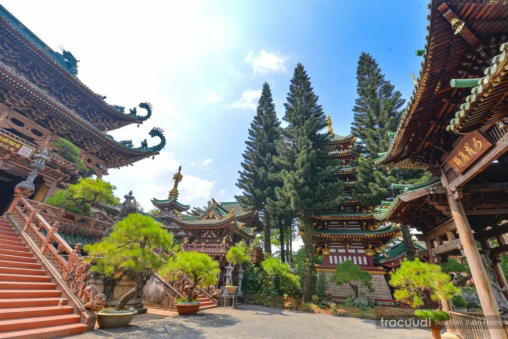 Không gian cảnh quan di tích Chùa Minh Thành