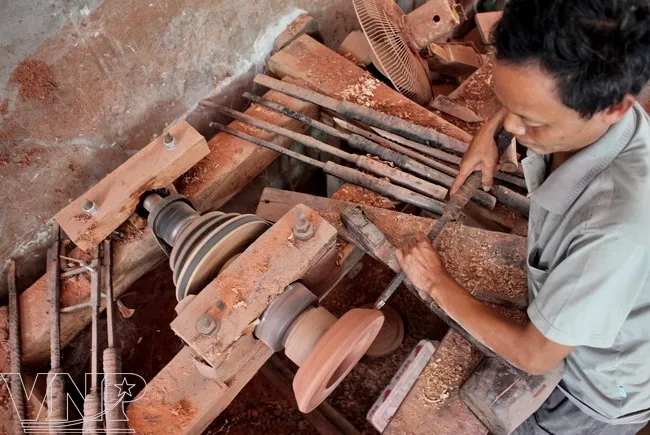 Kỹ thuật tiện gỗ Nhị Kê