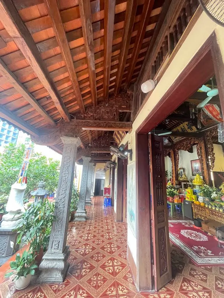 Không gian cảnh quan Chùa Đản Cơ (chùa Nền)