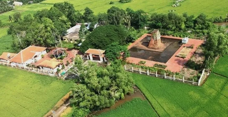 Toàn cảnh khu khảo cổ Vĩnh Hưng