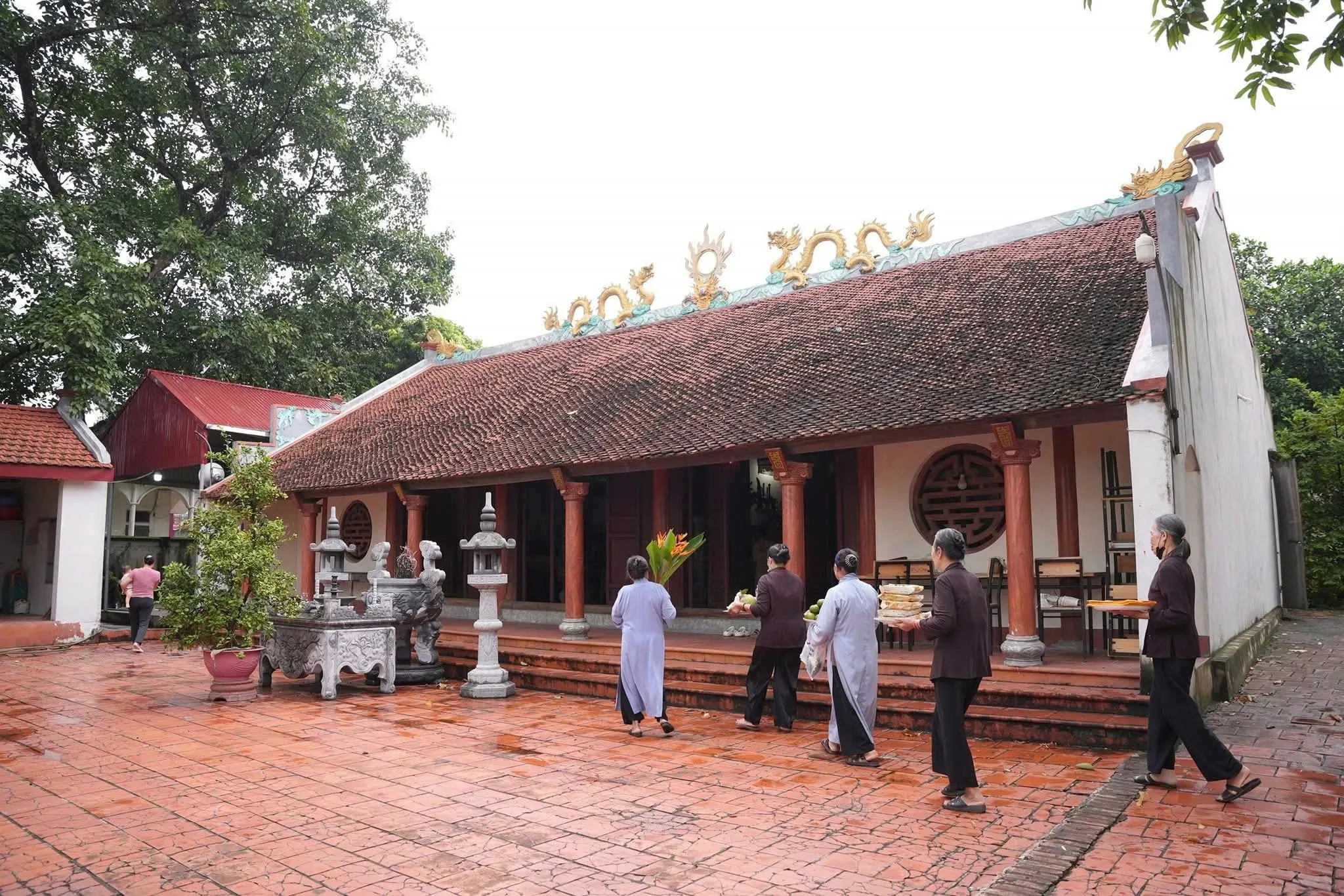 Không gian cảnh quan di tích Đình Tư Can