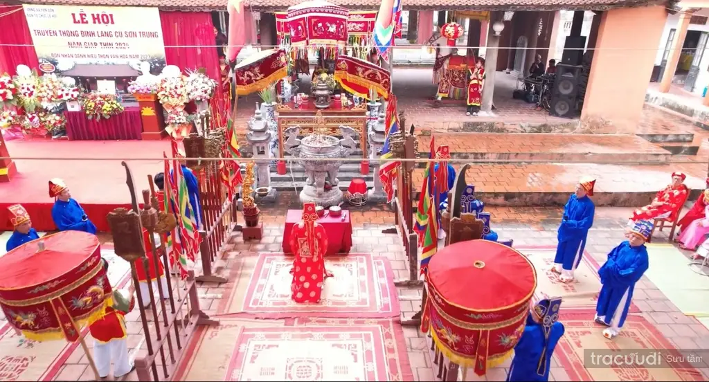 Lễ hội Đình Cù Sơn Trung