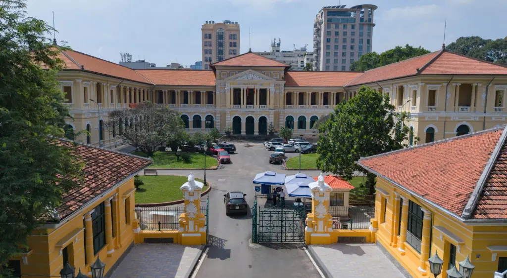 Diện mạo di tích Trụ Sở Tòa Án Nhân Dân Thành Phố Hồ Chí Minh