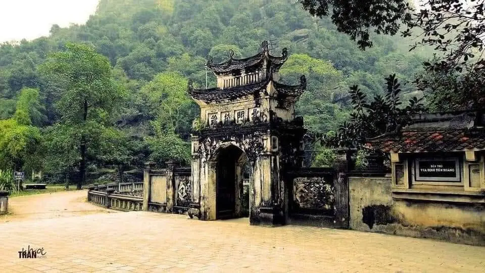 Đền thờ vua Đinh Tiên Hoàng ngày xưa