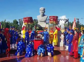 Lễ rước Sắc tại Lễ hội kỳ yên đình Thoại Ngọc Hầu