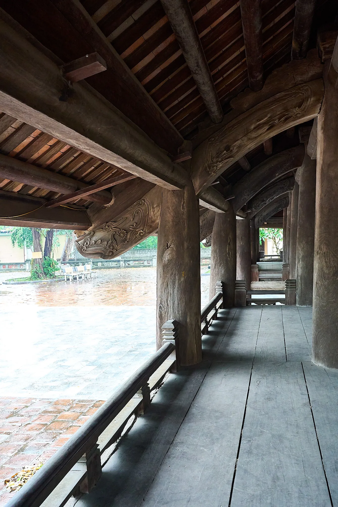 Không gian cảnh quan di tích Đình Chu Quyến