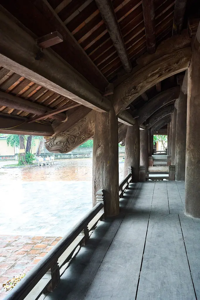 Không gian cảnh quan di tích Đình Chu Quyến