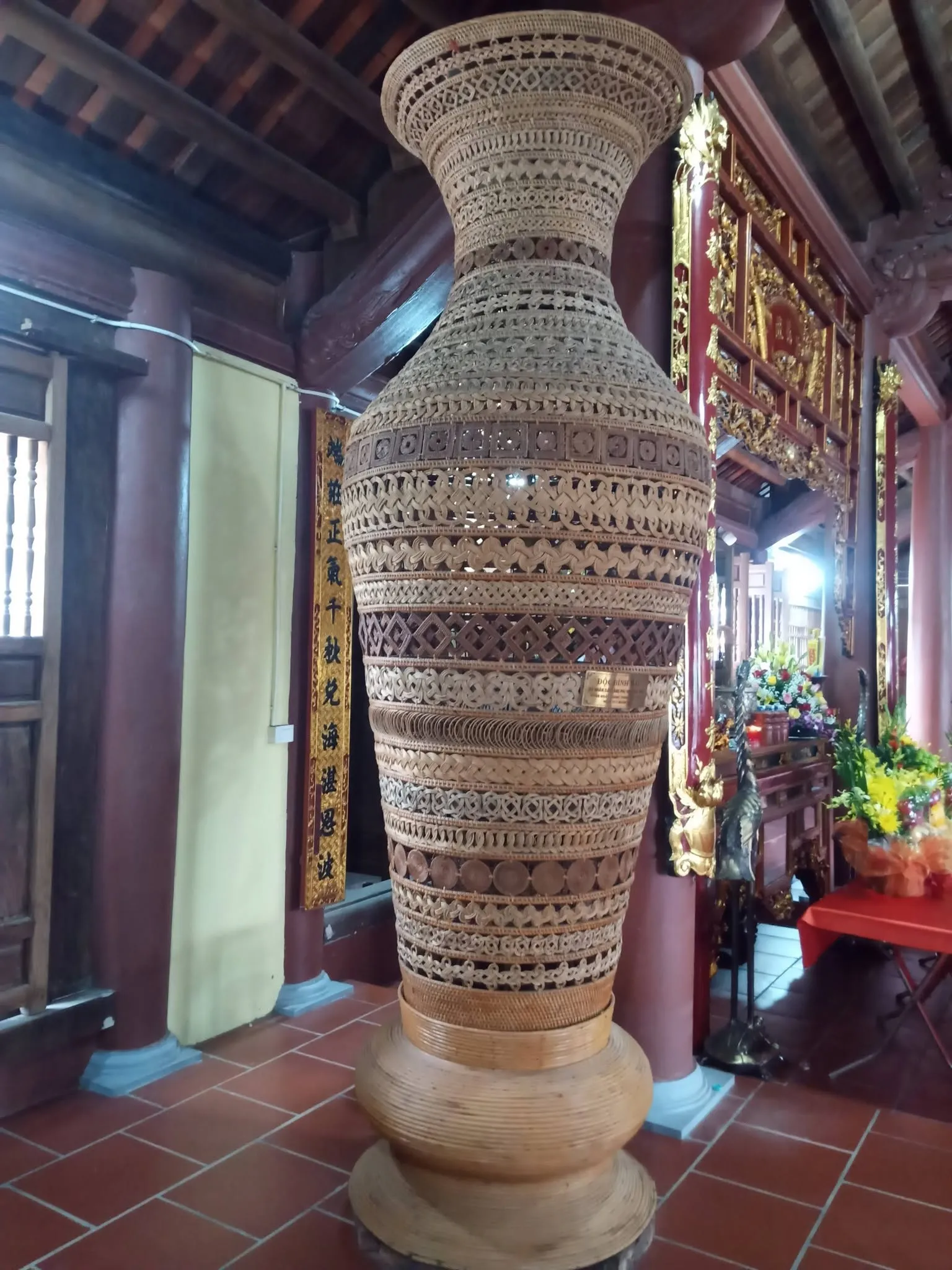 Sản phẩm mây tre đan từ làng nghề Phú Vinh