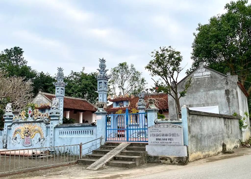 Không gian cảnh quan di tích Đình Đào Viên