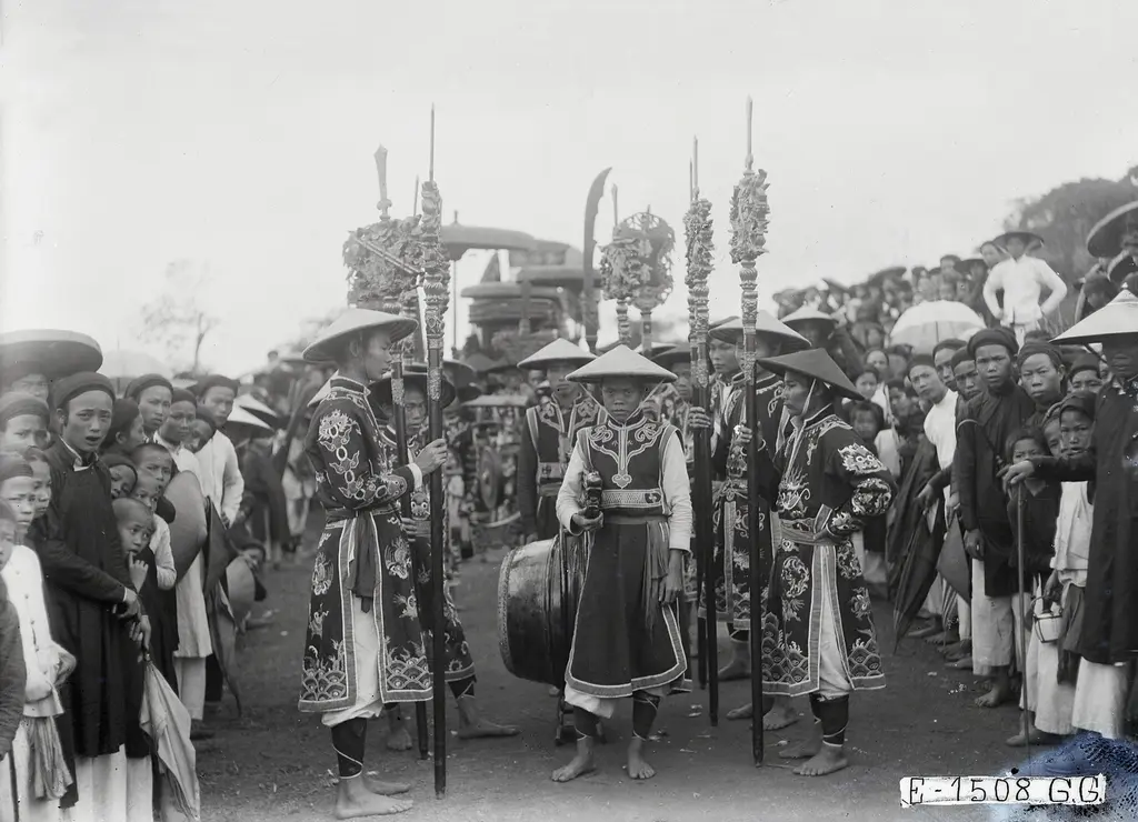 Lễ hội đền Hùng thập niên 1920