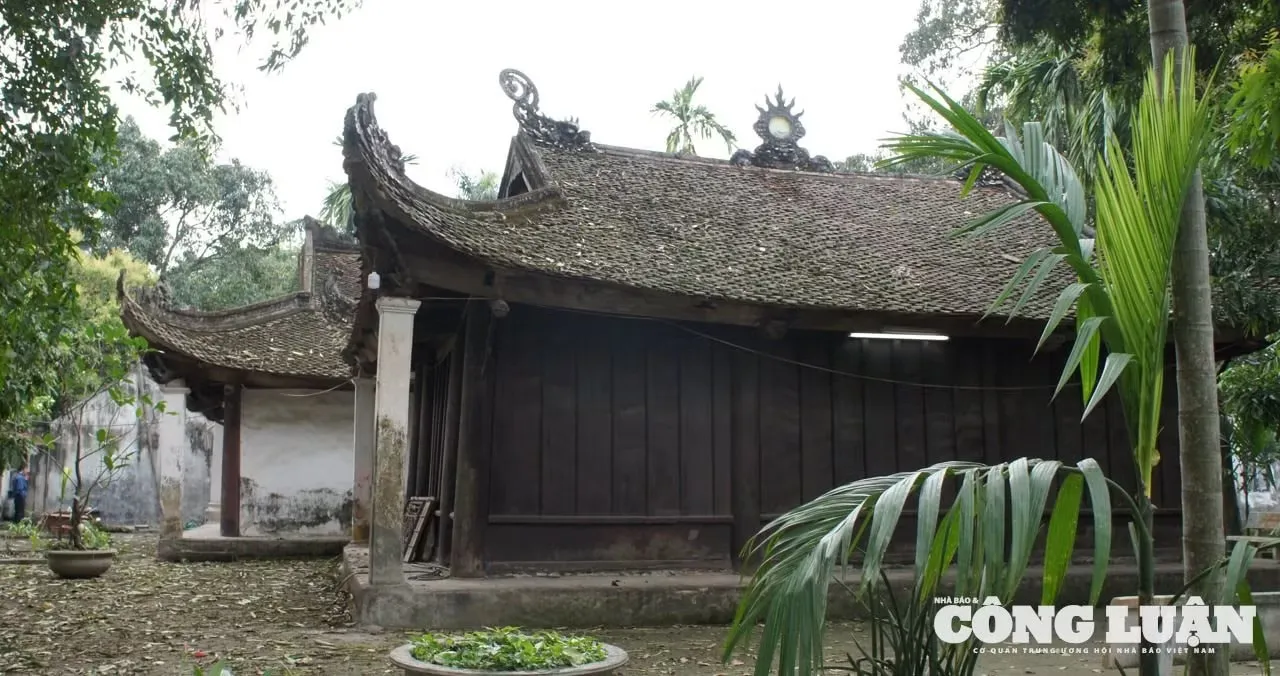 Cảnh quan Đình Hoa Xá