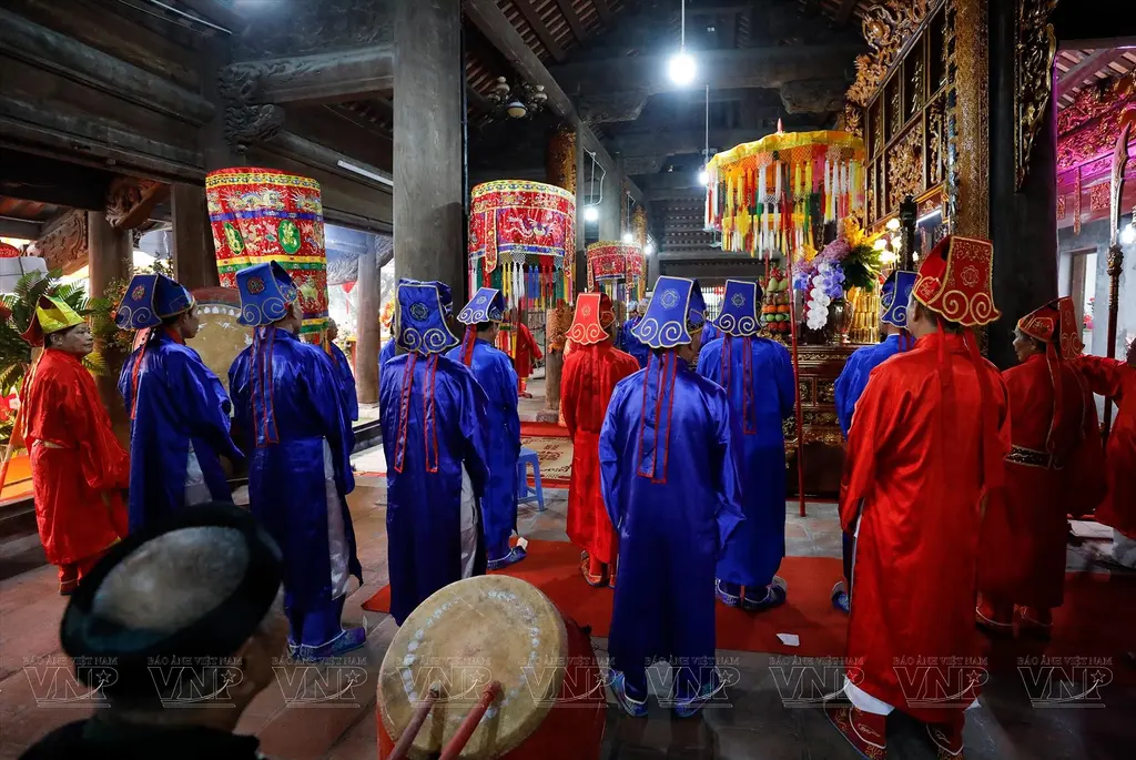 Lễ tế tại Hội đình Thanh Am