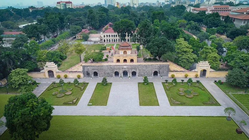 Tổng thể Khu Di tích Hoàng Thành Thăng Long