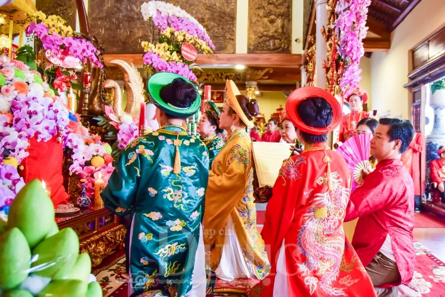 Lễ tế tại Lễ giỗ Trần Hưng Đạo