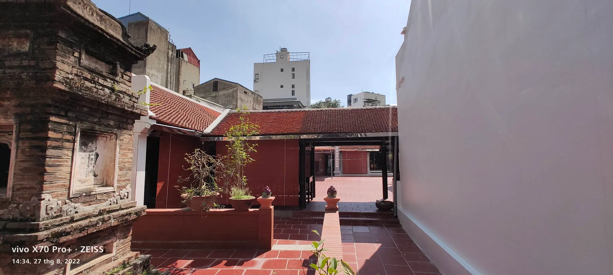 Cảnh quan di tích Chùa Văn Quán