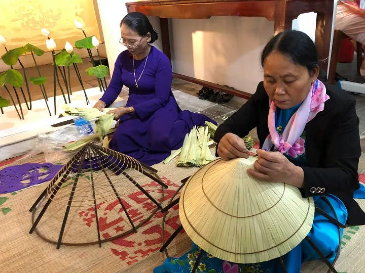 Quy trình làm nón Mỹ Lam